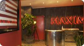 Открытие: Maxim Bar. Рестораны Москвы